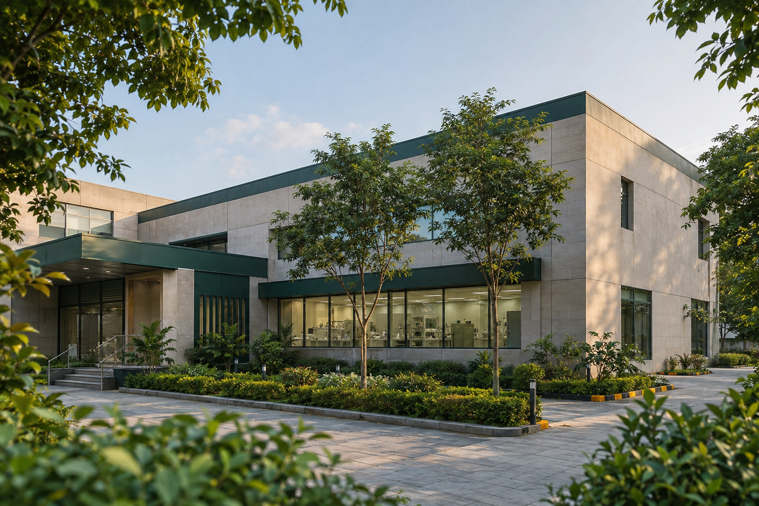Alif's modern botanical medicine facility